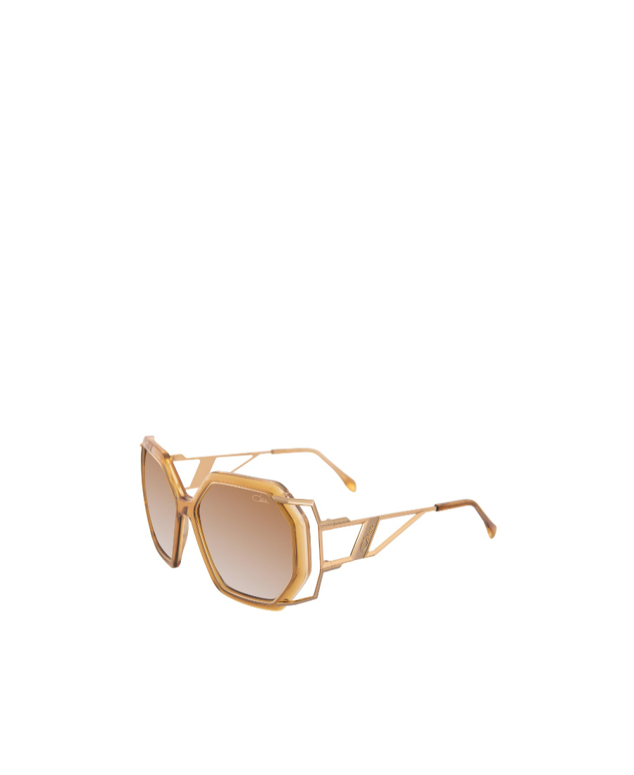 Cazal Logo Sunglasses In Brown