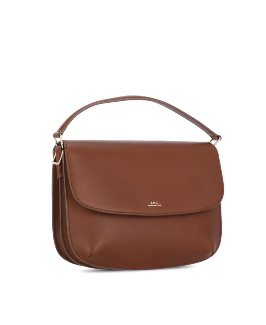 Apc Sarah Shouder Bag In Brown