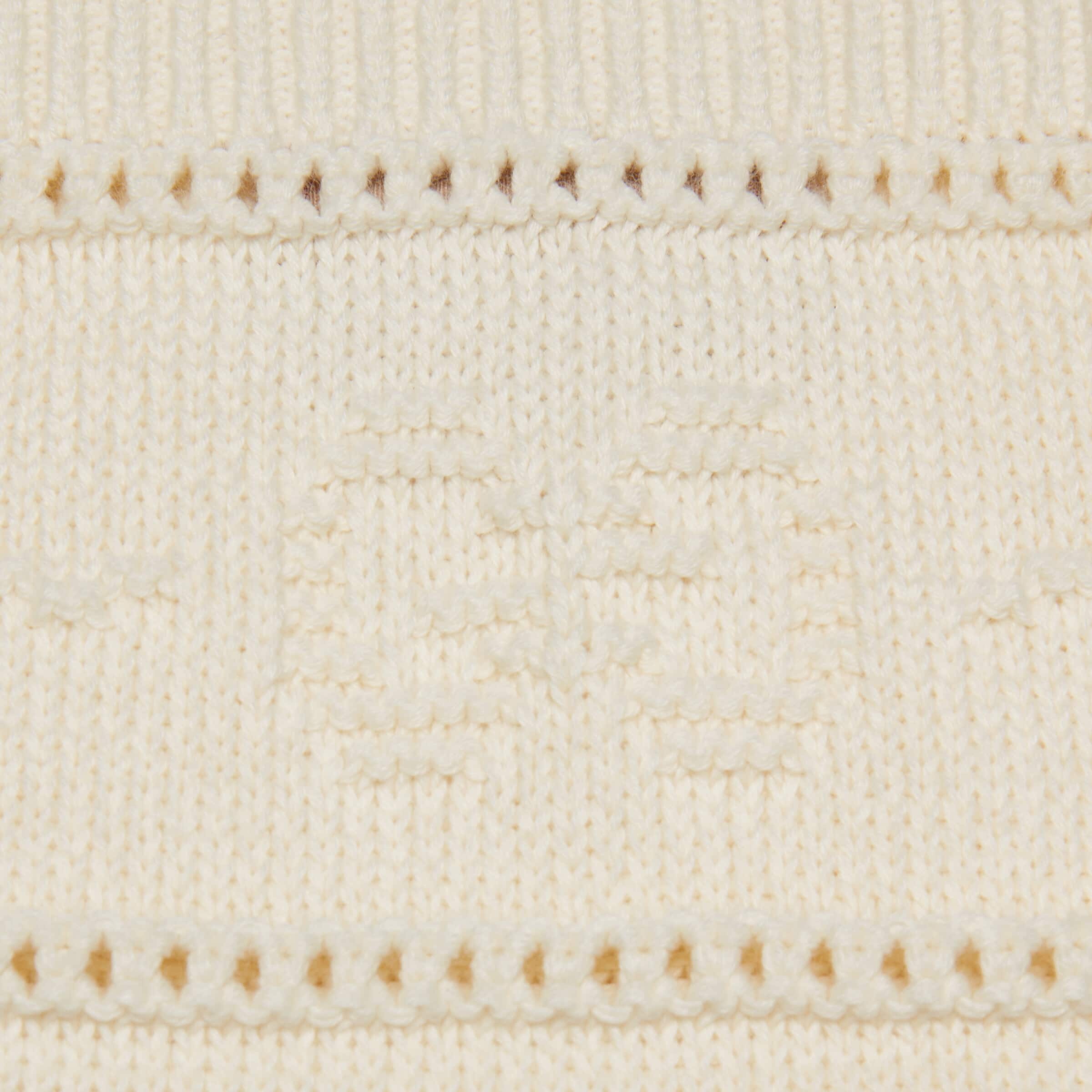 Gucci Ribbed Knitted Shorts In White
