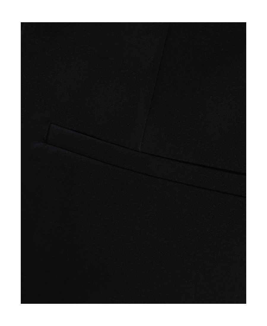 Moncler Inverted-pleat Skirt In Black