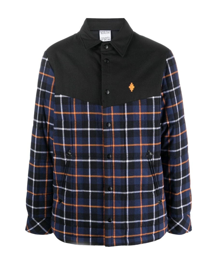 Marcelo Burlon County Of Milan Marcelo Burlon Long-sleeved Shirt In Black