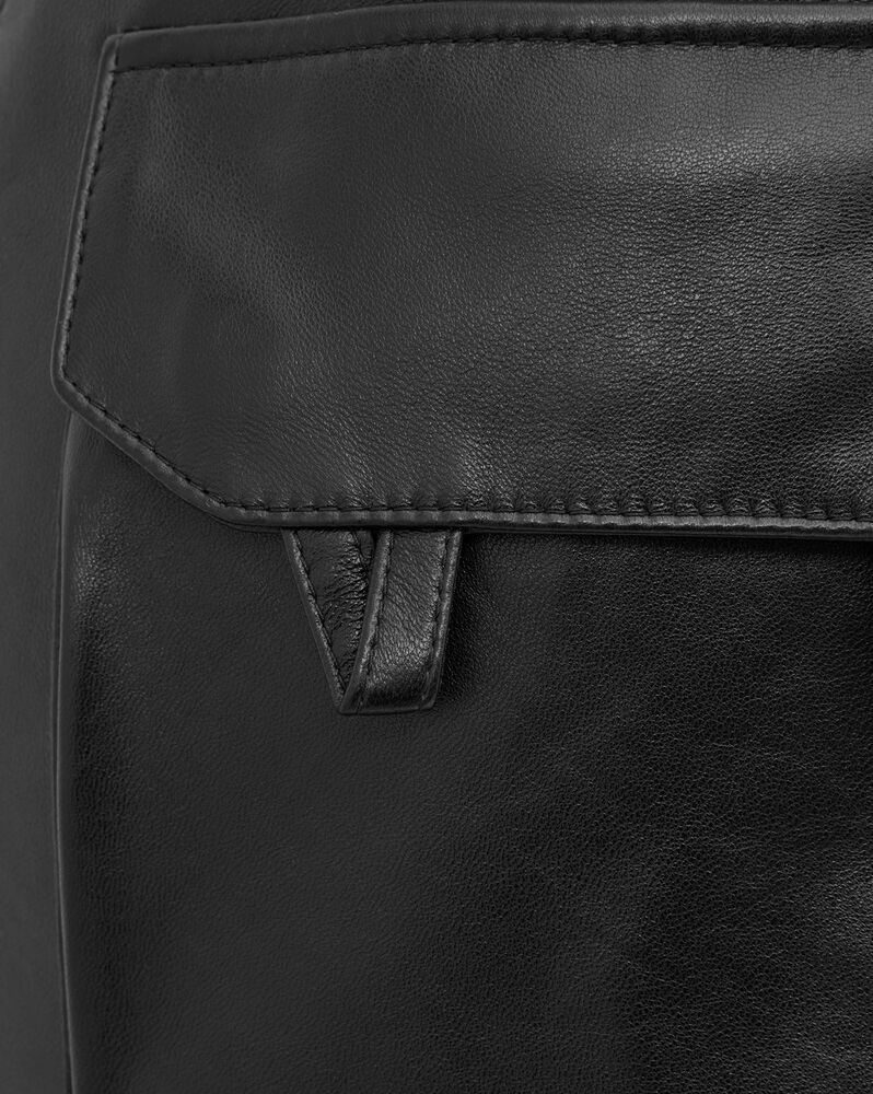 Saint Laurent High-waisted Pencil Skirt In Black