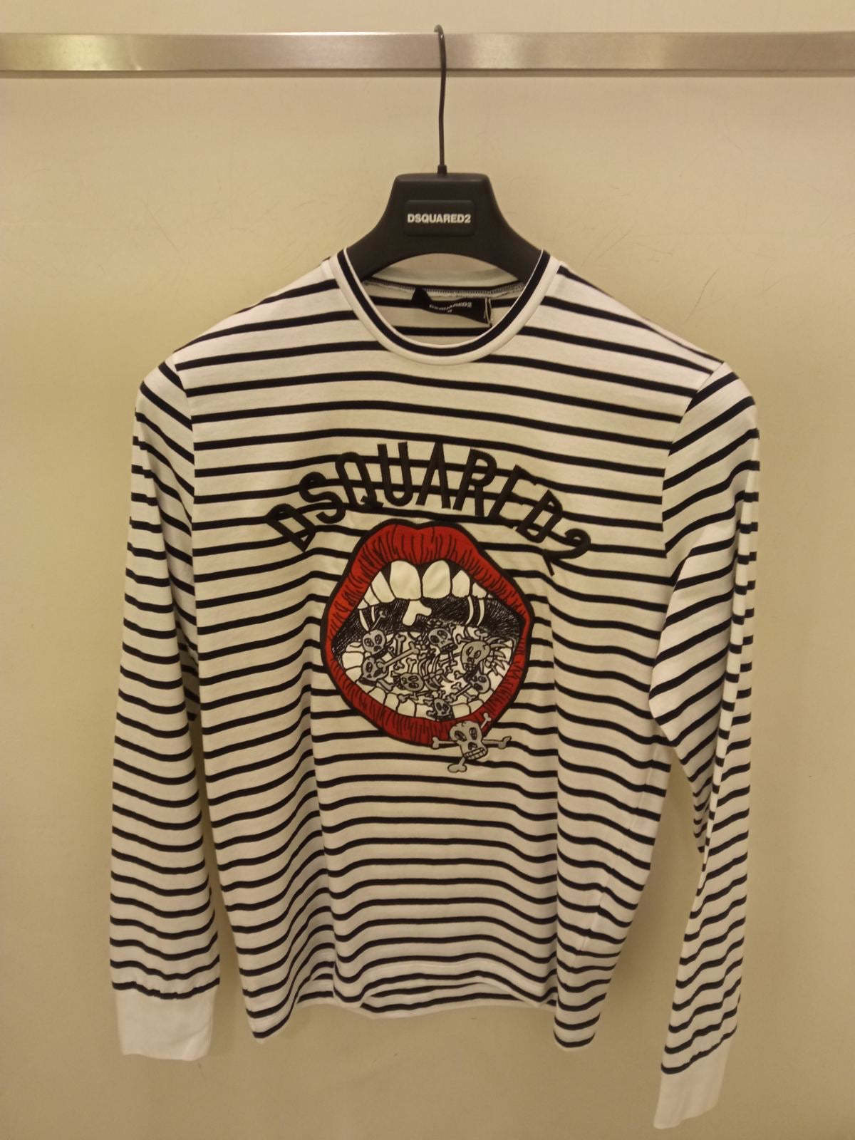 Dsquared2 Long-sleeved T-shirt In Nude