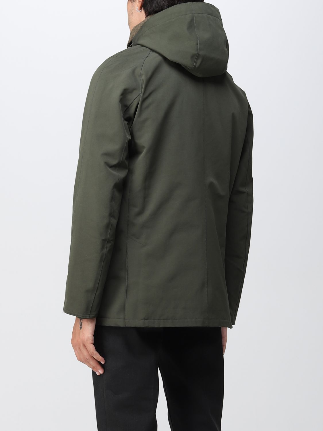Barbour Waterproof Ashby Hooded Jacket In Black