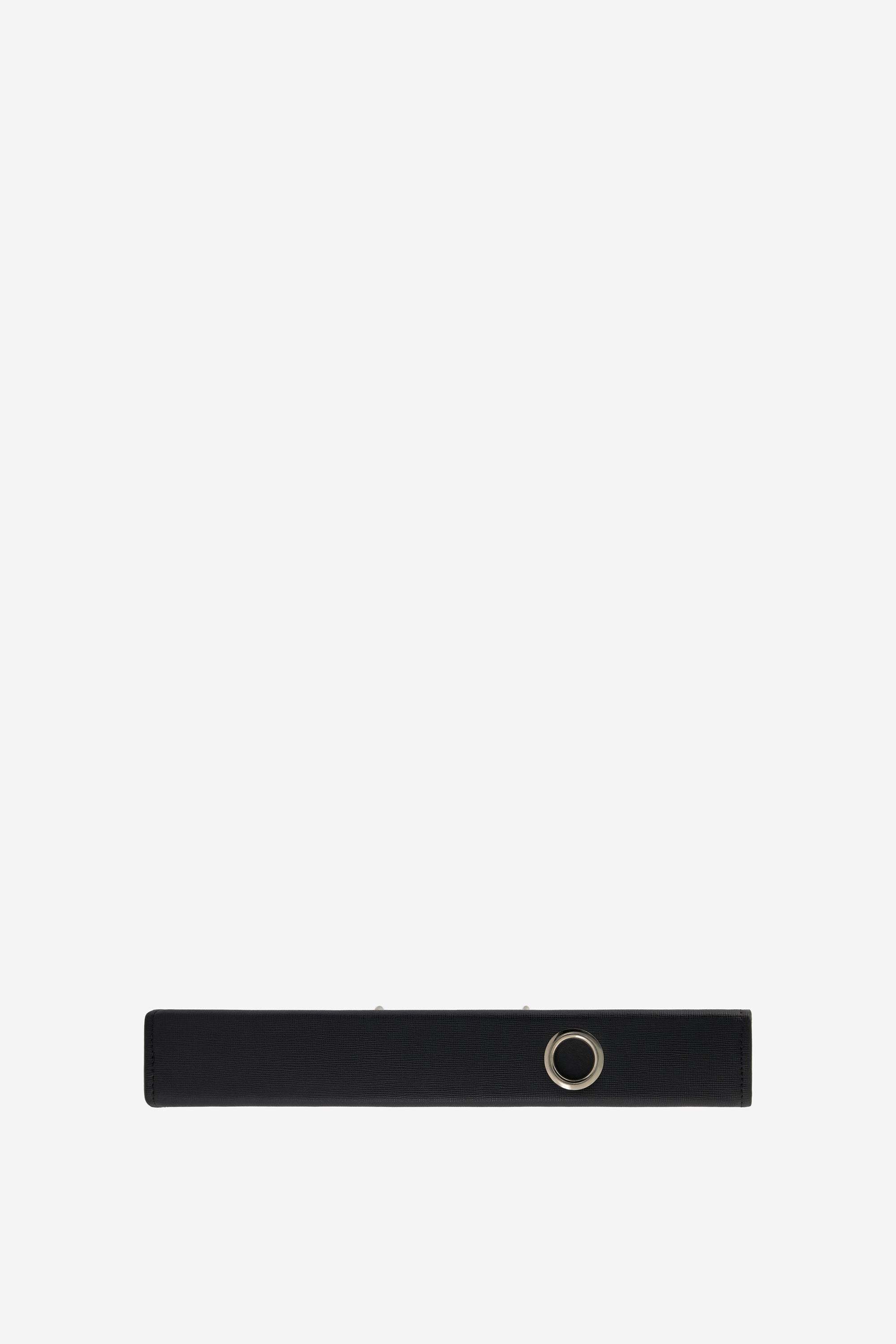 Shop Coperni Binder Clutch In Black