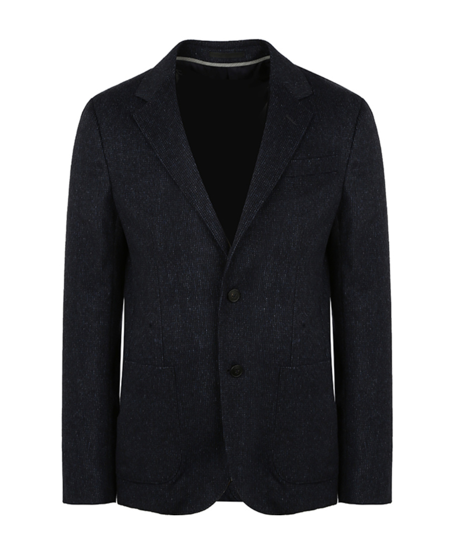 Shop Zegna Single-breasted Blazer In Black