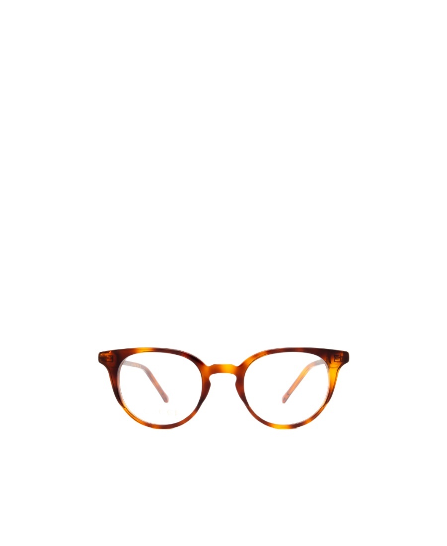 Gucci Round Frame Optical Glasses In Brown