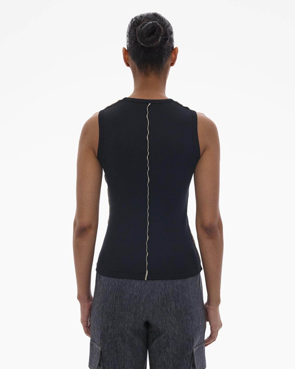 Helmut Lang Twist Sleeveless Tank Top