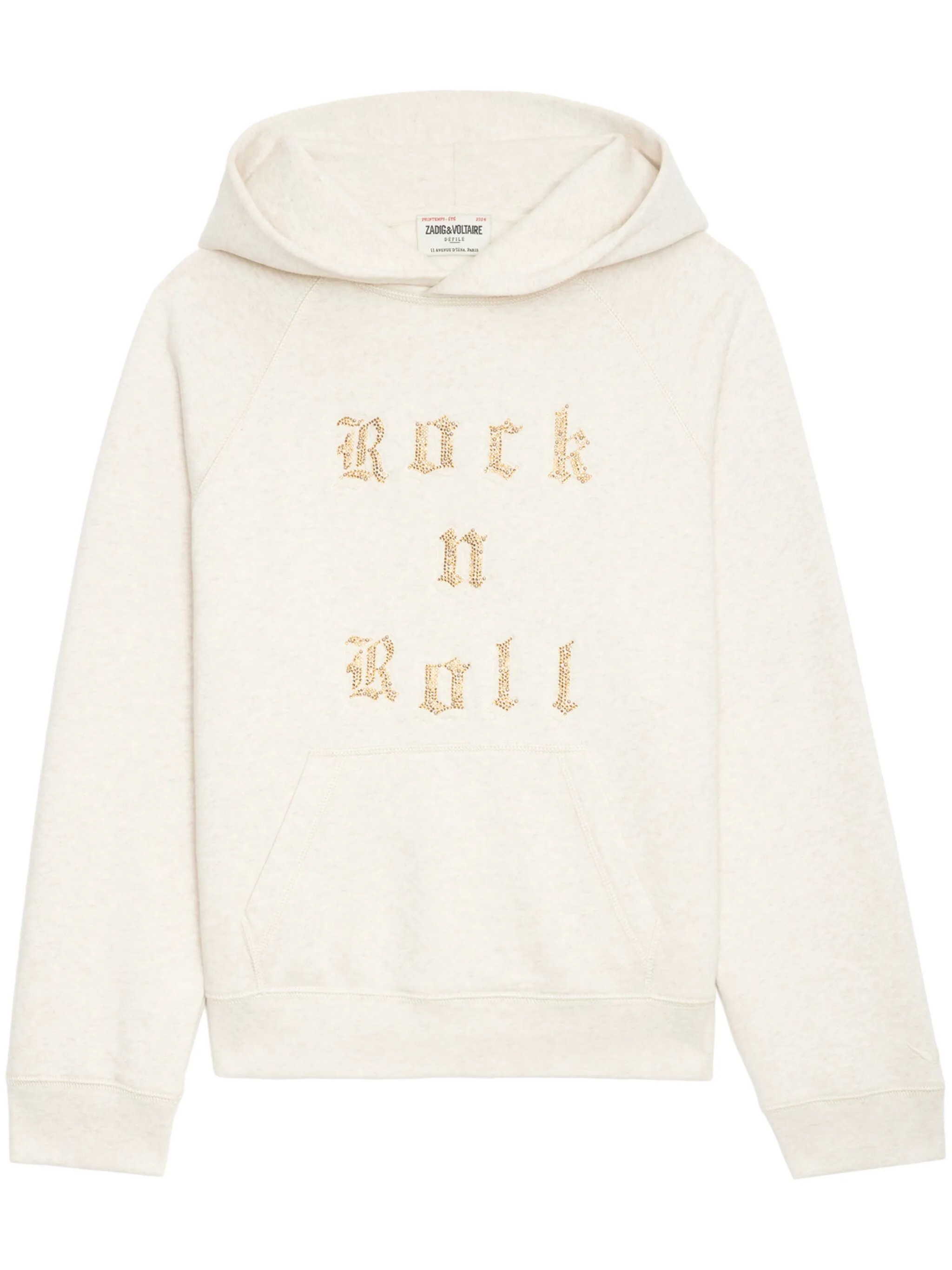 Zadig & Voltaire Zadig&voltaire Georgy Mo Rock N Roll Emb In White