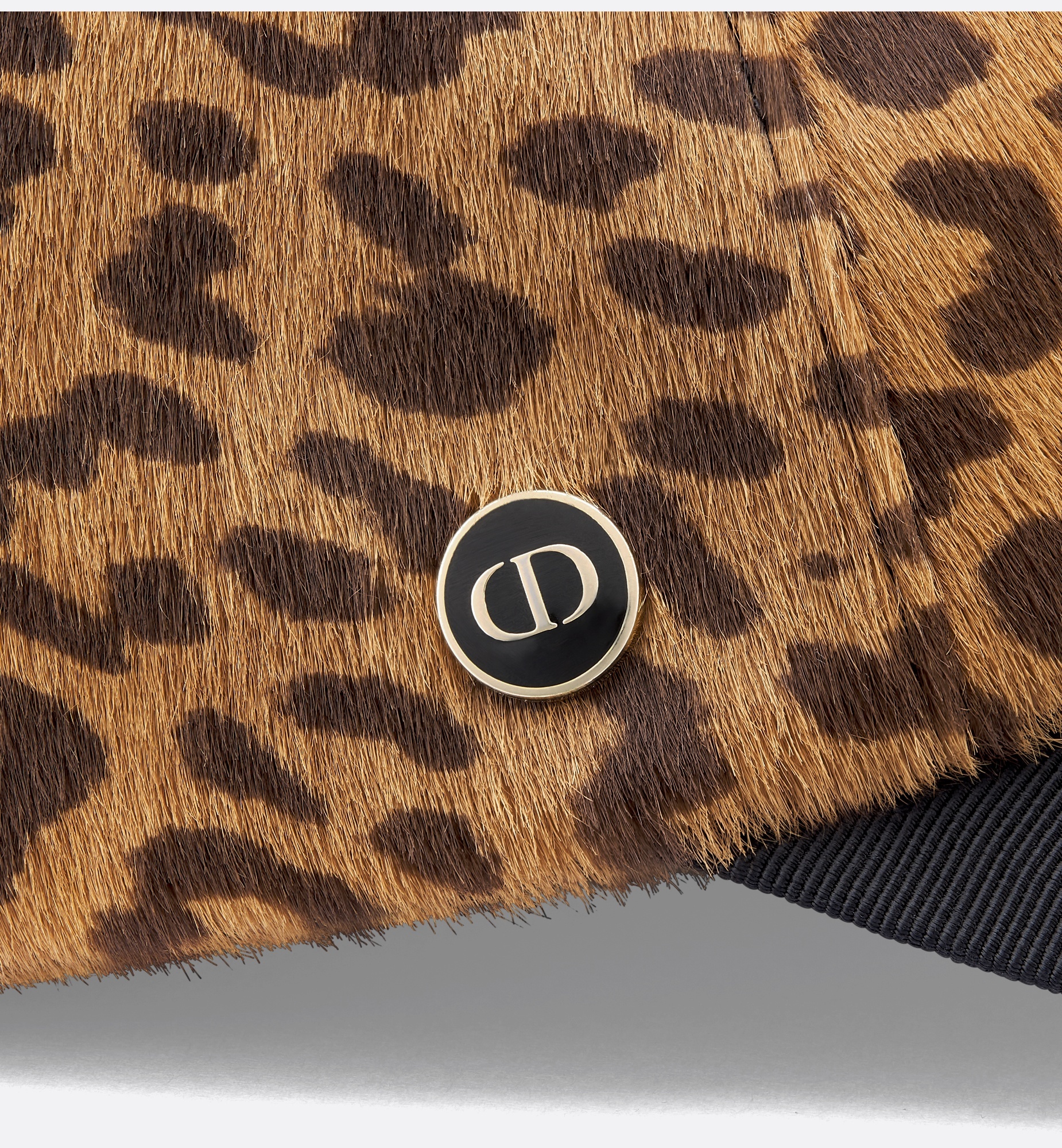 Dior Pattern Hat In Brown