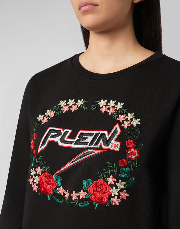 PHILIPP PLEIN ROUND-NECKED SWEATER 