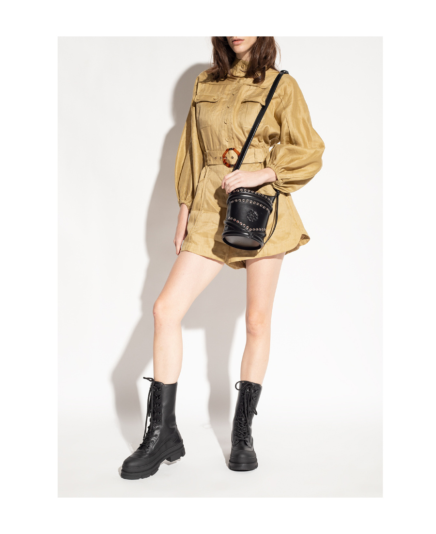 Jimmy Choo Aldea Lace-up Boots In Black