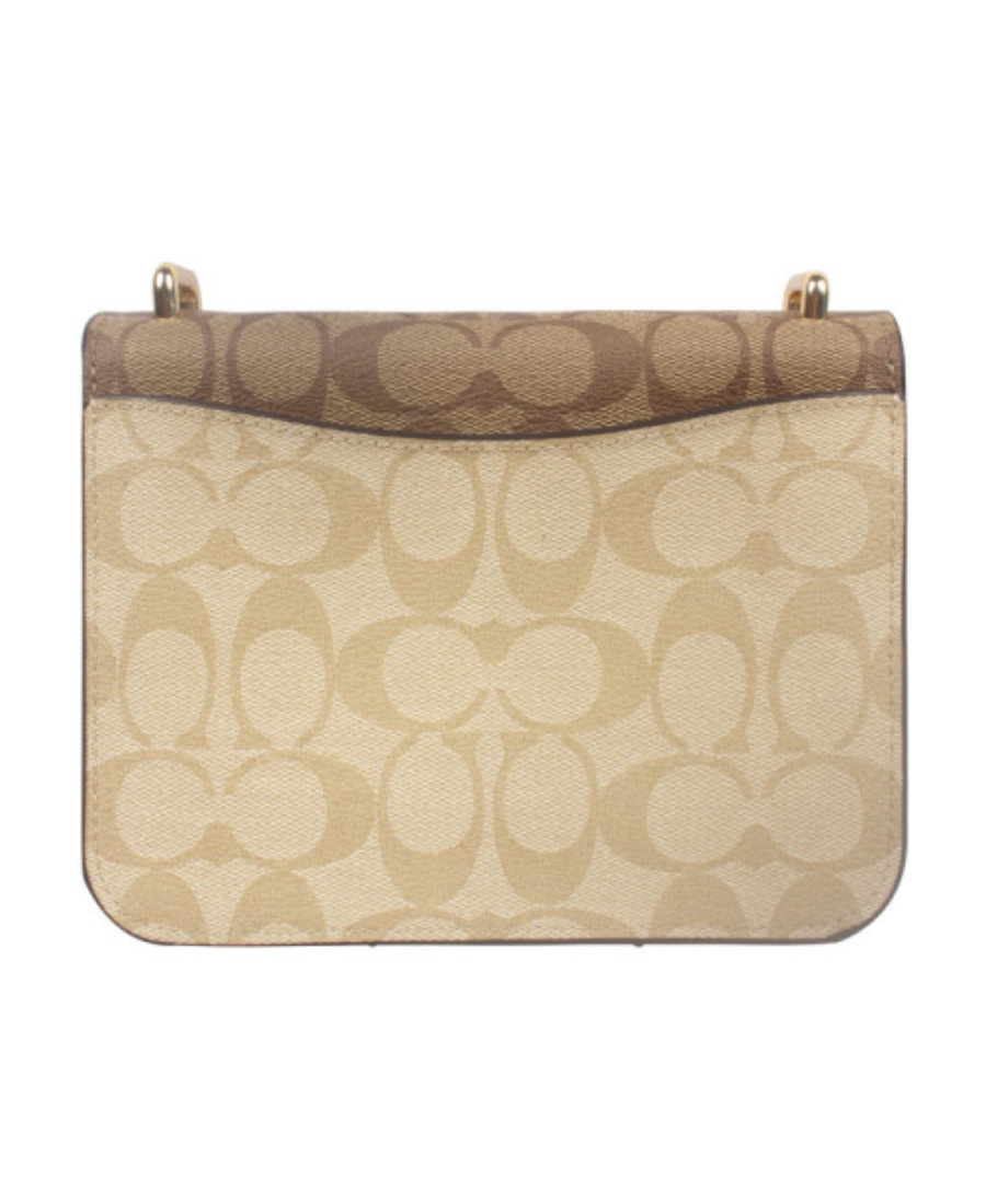 Coach Morgan Square Printed Shoulder Bag In Nude