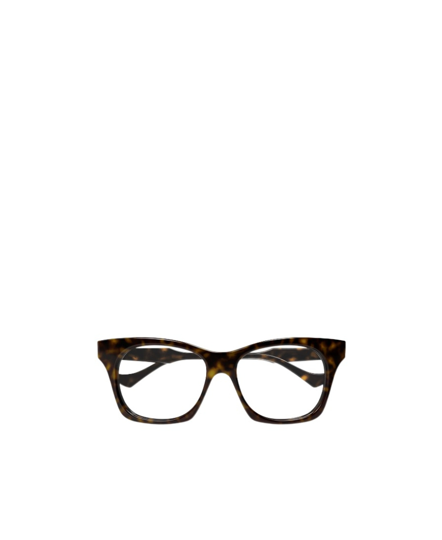 Gucci Tortoiseshell Square-frame Glasses In Black