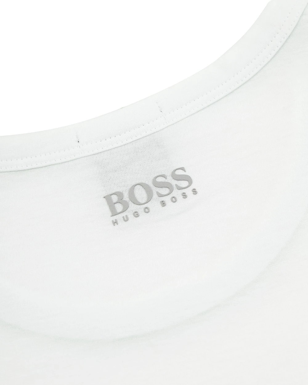 HUGO BOSS ROUND-NECKED LOGO T-SHIRT