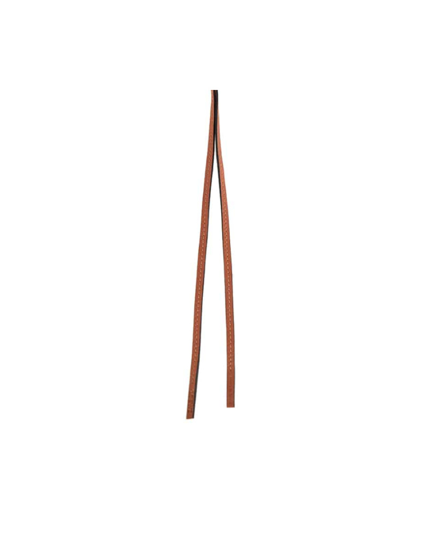 Loewe Brown Leather Anagram Pendant In Brown