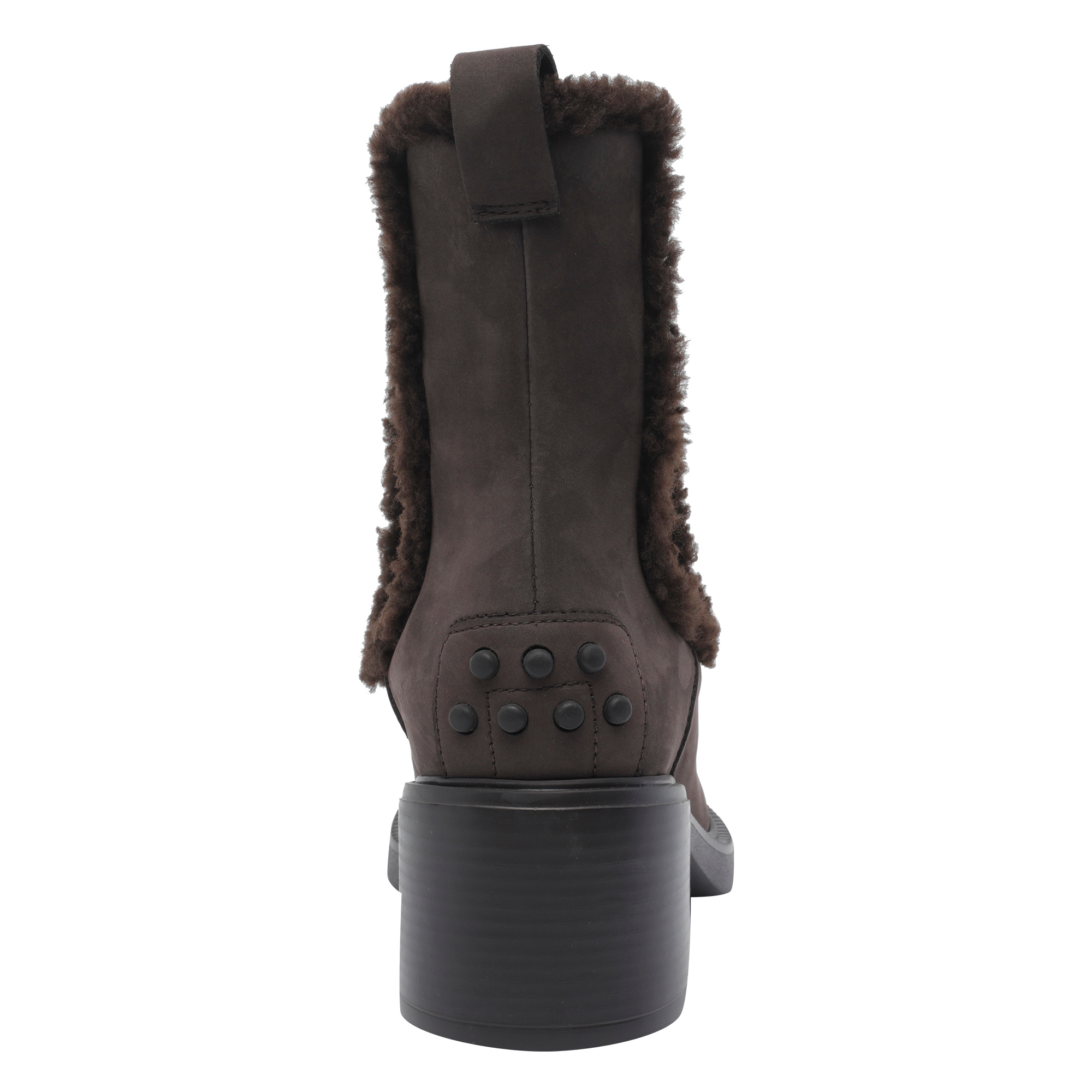 Tod's Round-toed Ankle Boots In Black