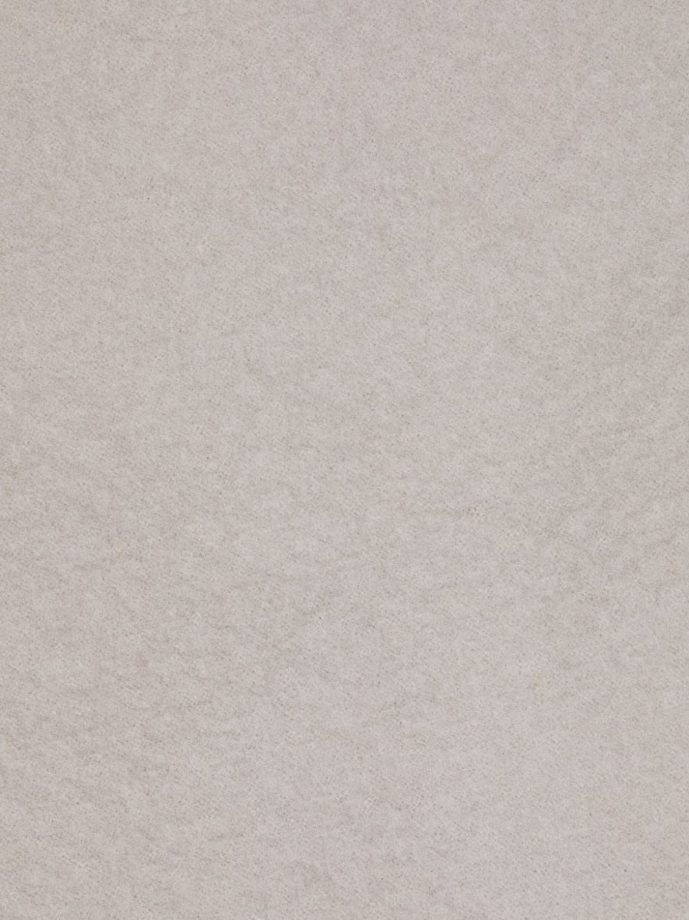 Rick Owens Fine-knit Virgin Wool Cowl Scarf In Gray