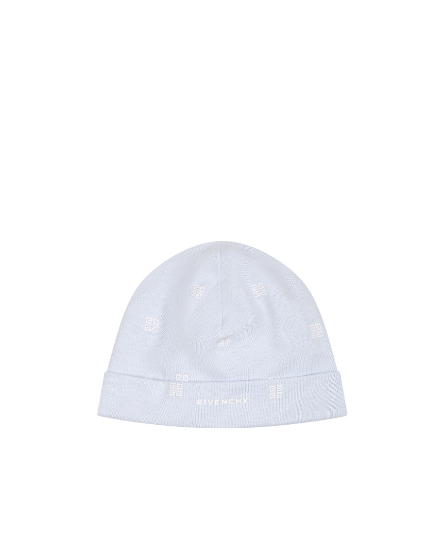 Givenchy 4g Ribbed-knit Pull-on Hats (pack Of Two) In White