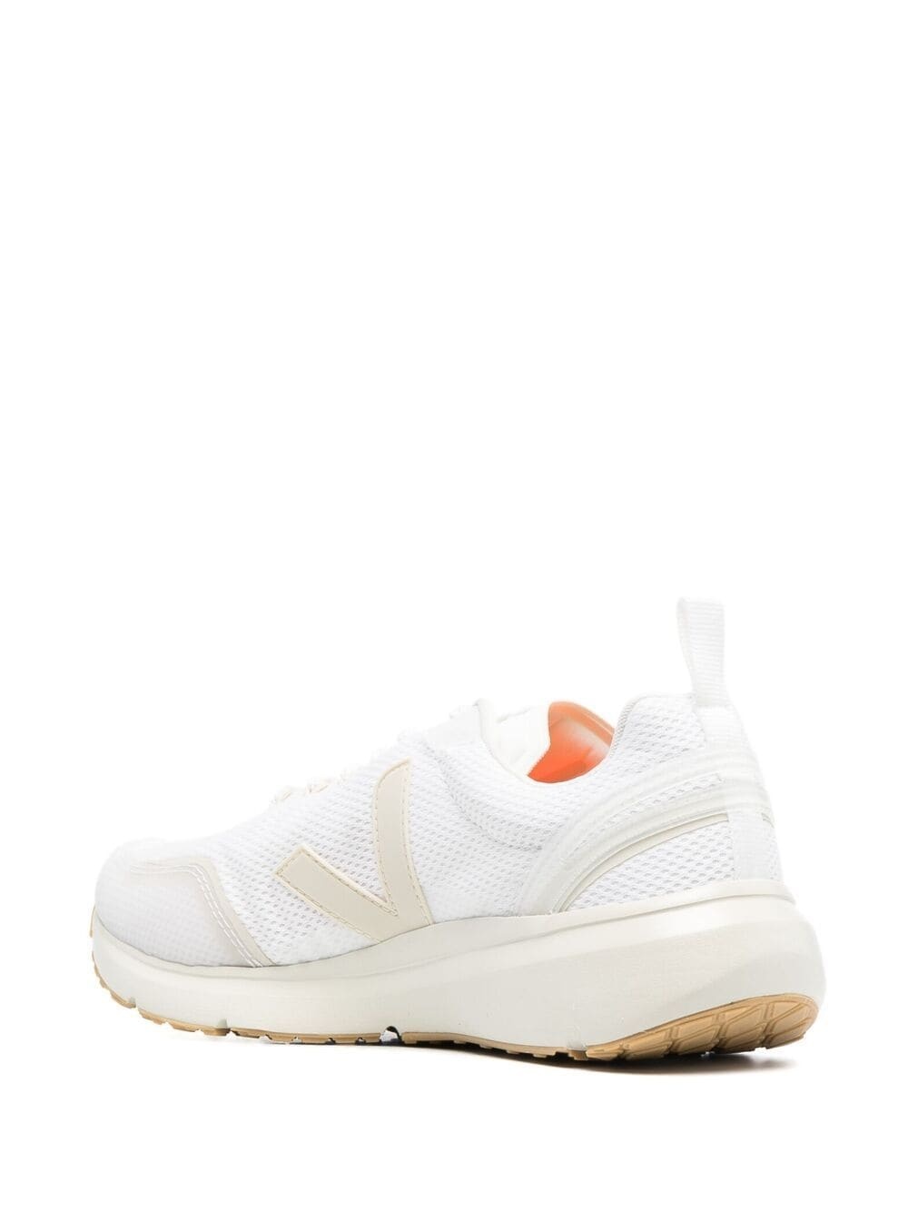 Veja Logo Casual Sneakers In White