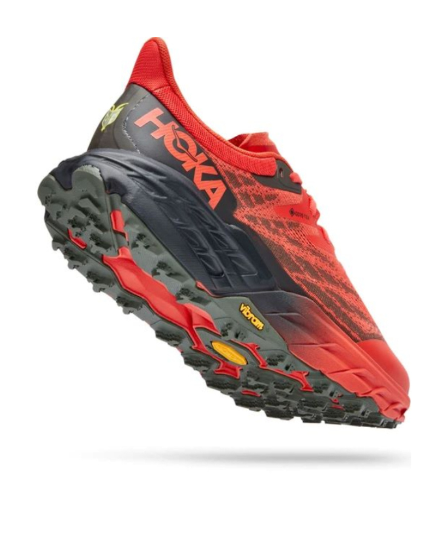 Hoka Speedgoat 5 Gtx Low-top Sneakers In Multicolor