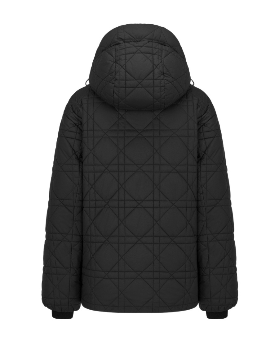 Dior Alps Hooded Cotton-padded Suit In Black