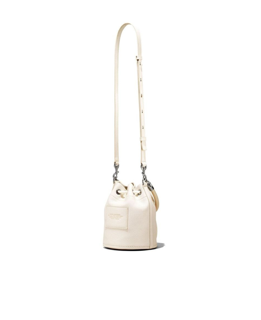 Marc Jacobs The Leather Bucket Bag In White
