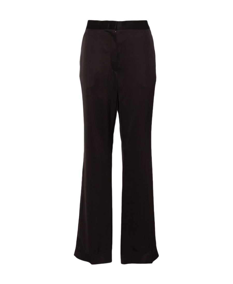 Jil Sander Wide-legged Casual Pants In Black