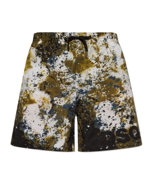 DSQUARED2 DRAWLINE SWIMMING TRUNKS