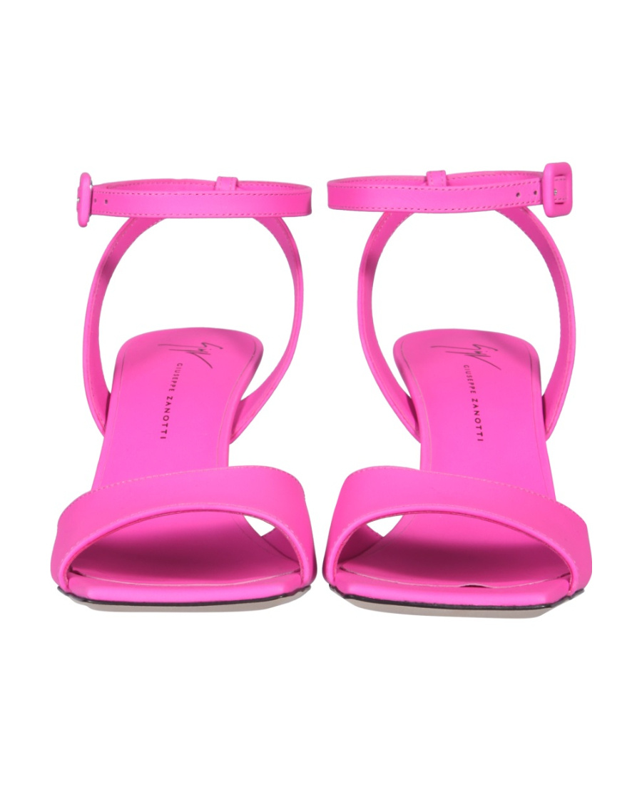 Giuseppe Zanotti Transparent-heel Strappy Sandals In Pink