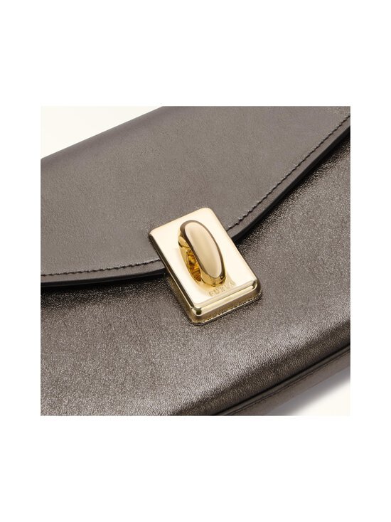 Furla Chain Shoulder Bag In Gray