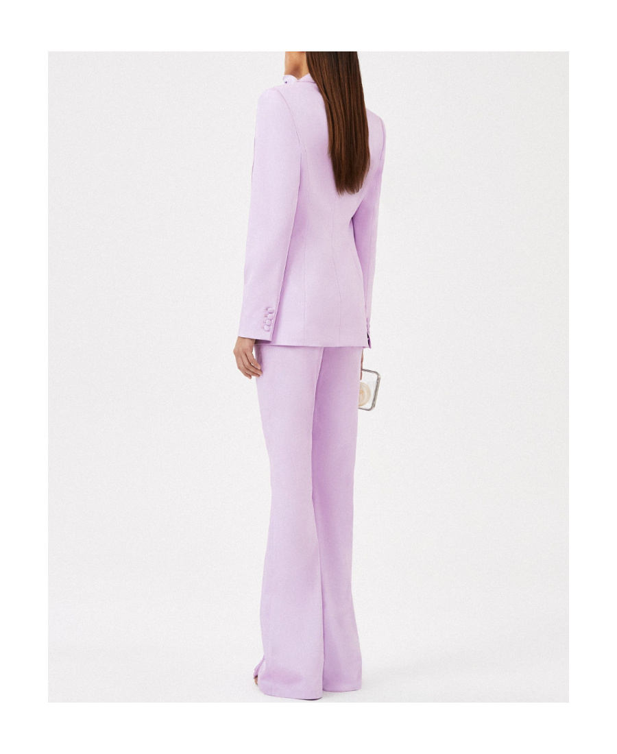 Magda Butrym Single-button Suit Jacket In Purple
