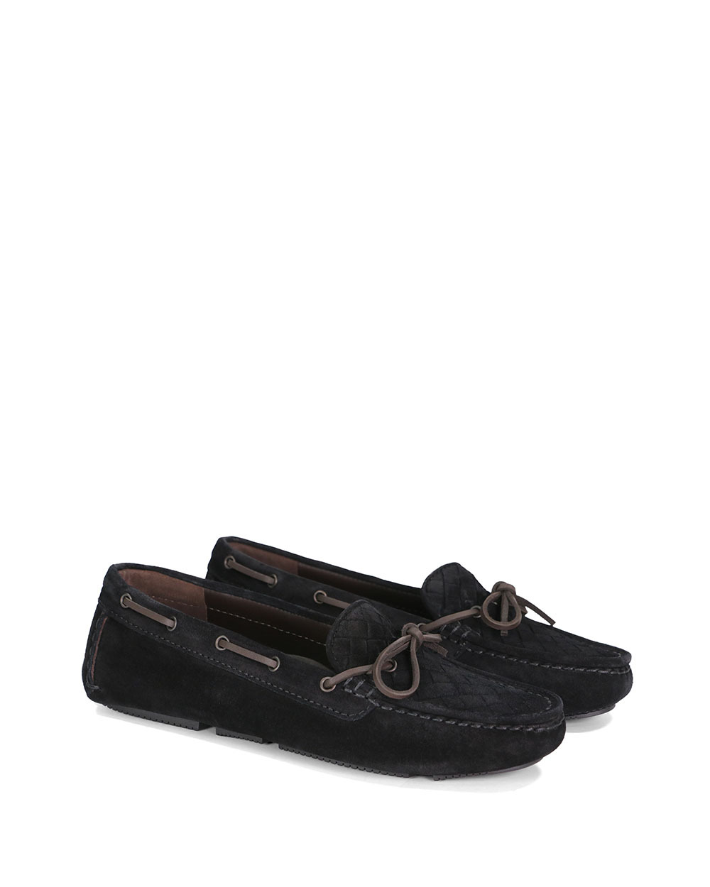 BOTTEGA VENETA BOW TIE FLAT SOLE SHOES
