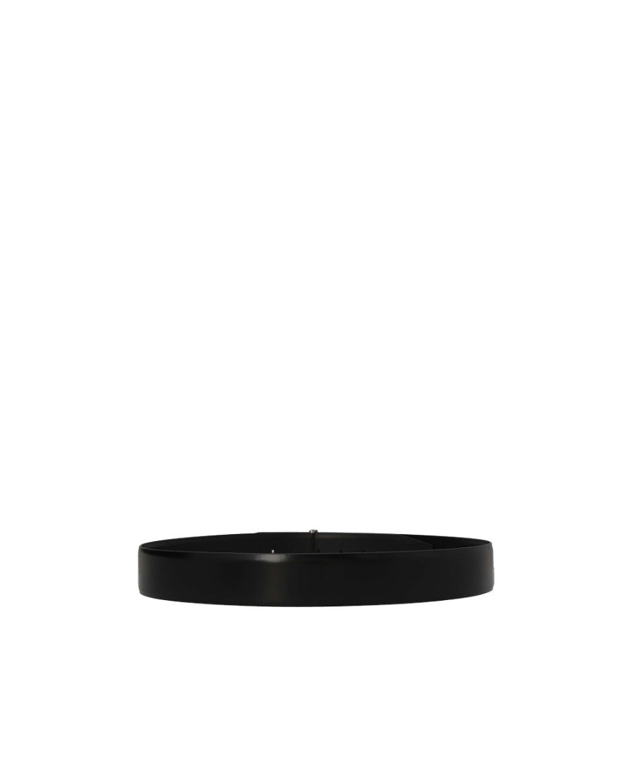 Tom Ford Reversible Logo Leather Belt In Black
