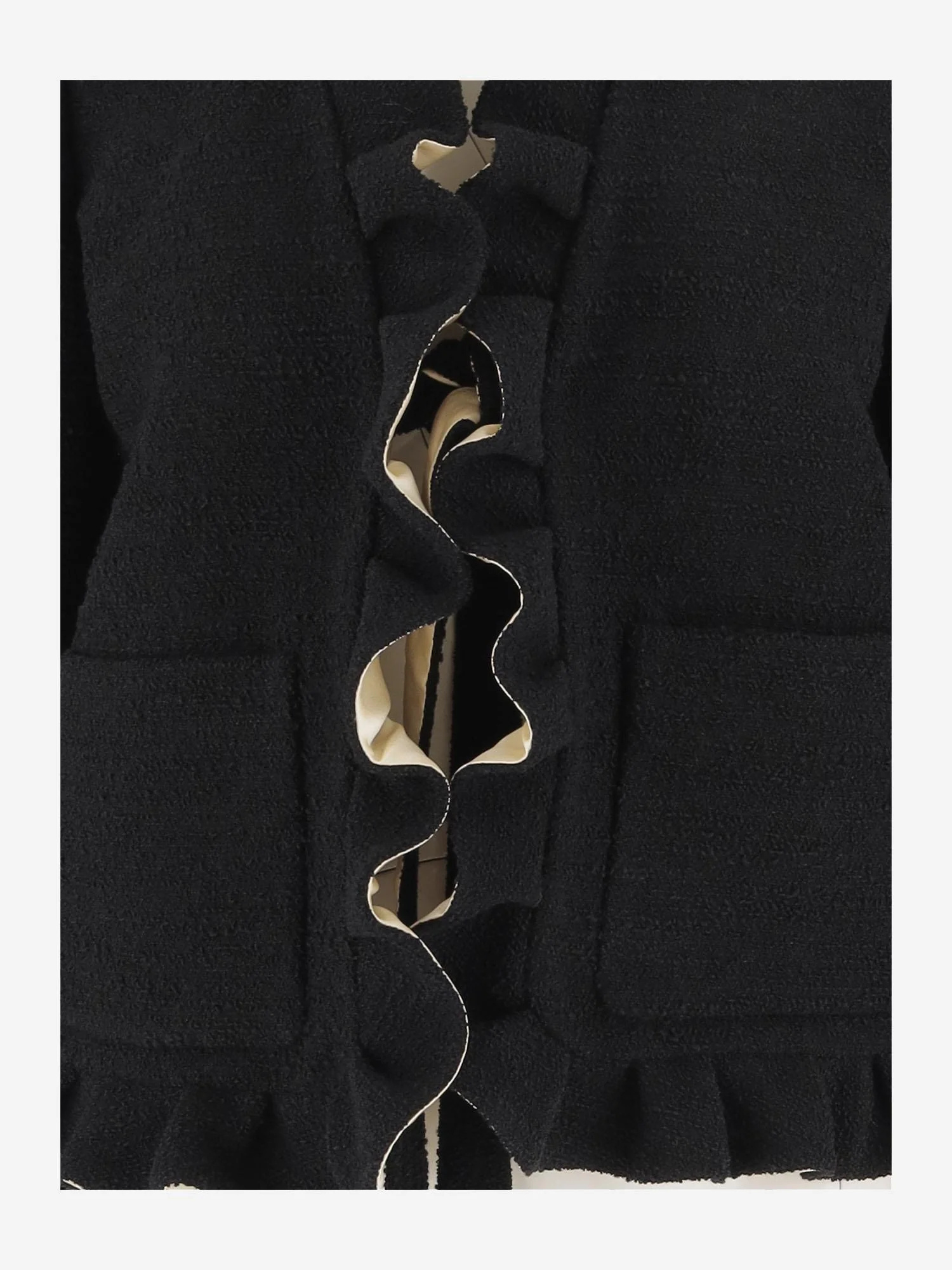 Valentino Long-sleeved Casual Jacket In Black