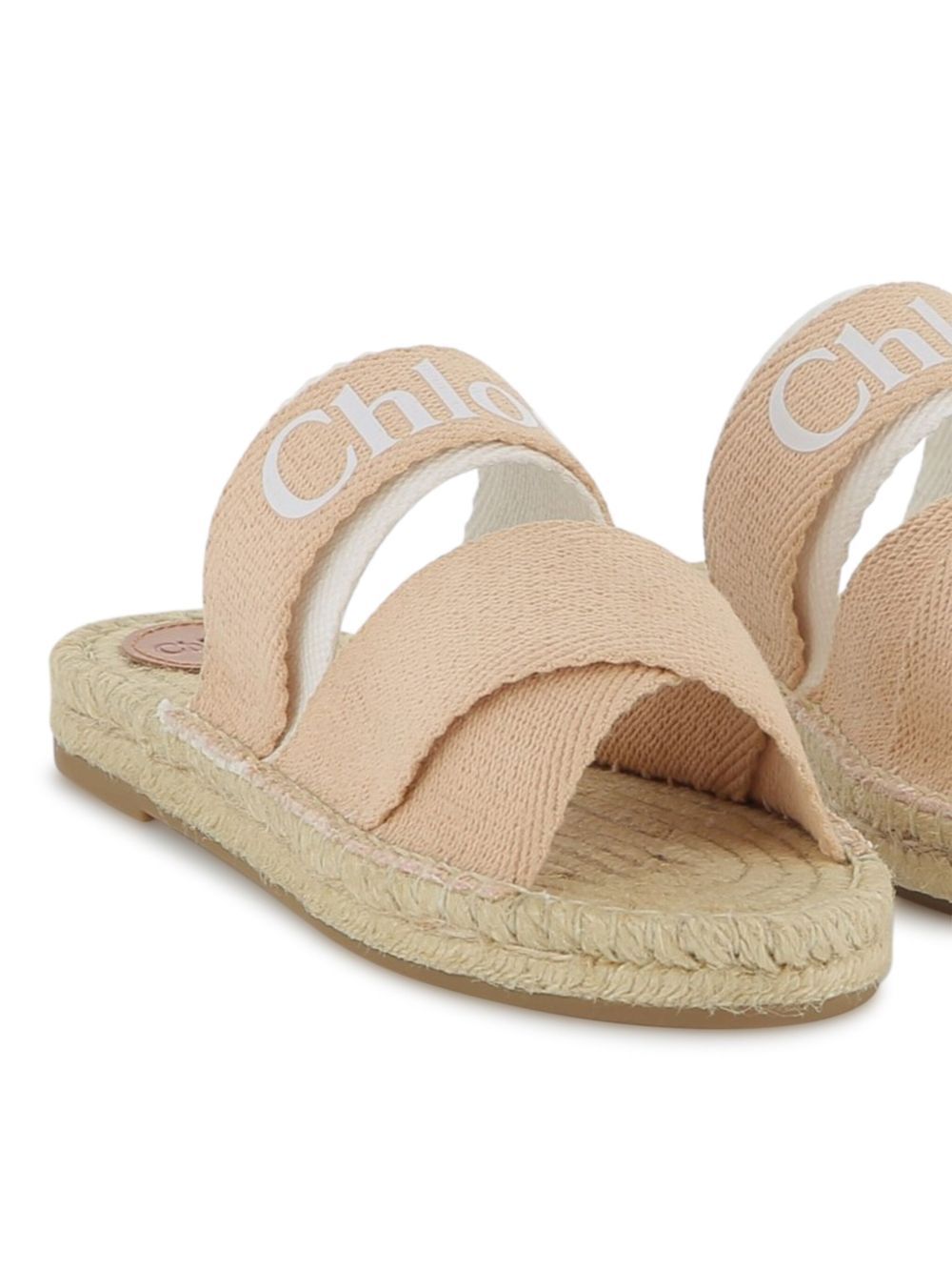 Chloé Ciabatte Slippers In Nude