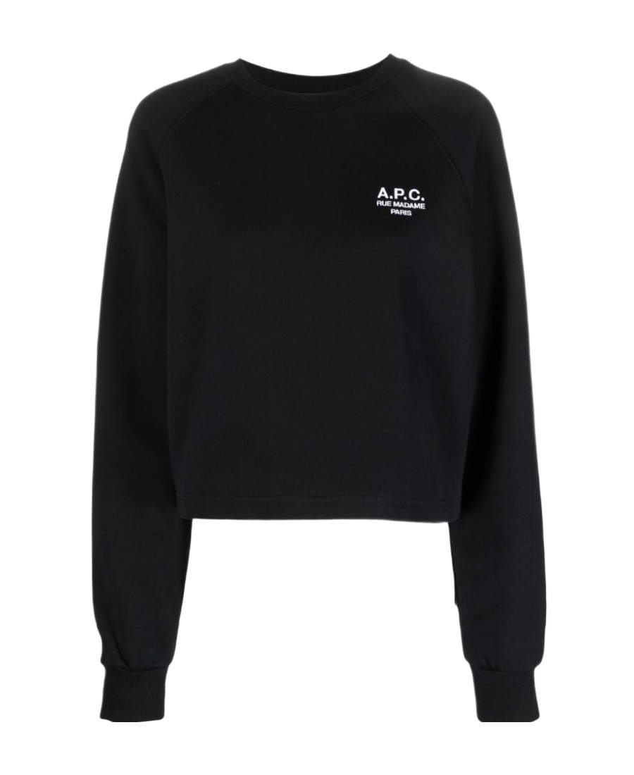 APC MILTON LOGO-EMBROIDERED SWEATSHIRT