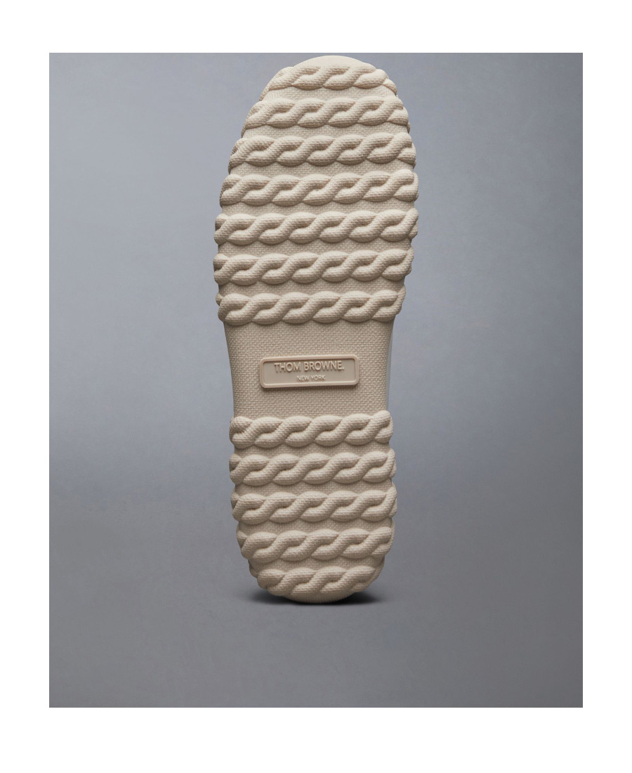 Thom Browne Court Touch-strap Sneakers In White