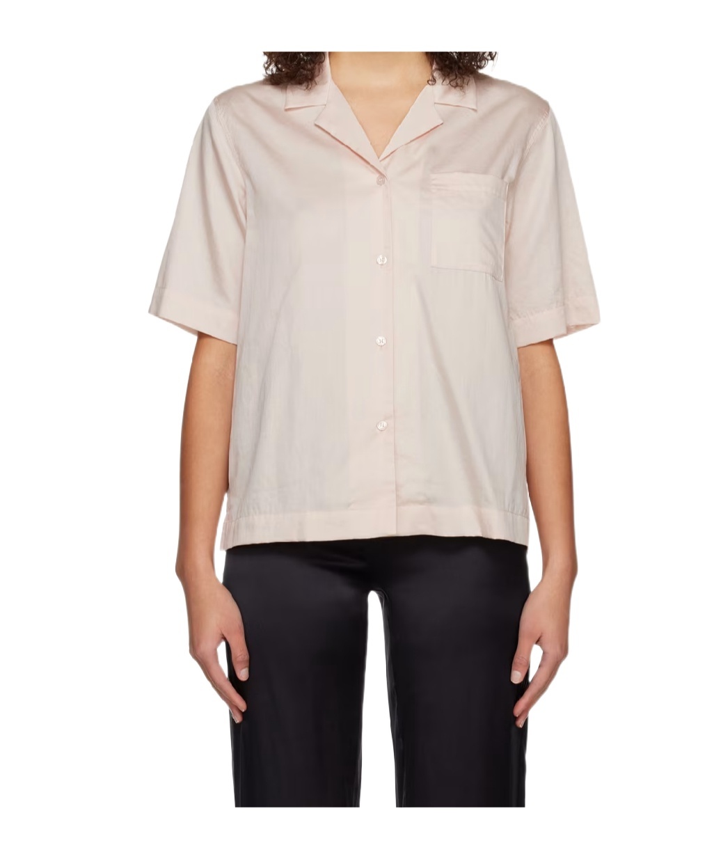 Filippa K Notched-collar Cotton Pyjama Shirt In Neutral