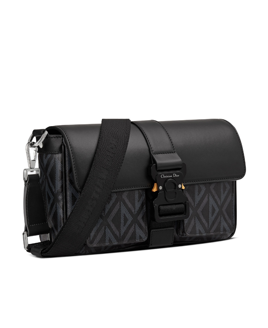 Dior Hit The Road Shoulder Bag In Black
