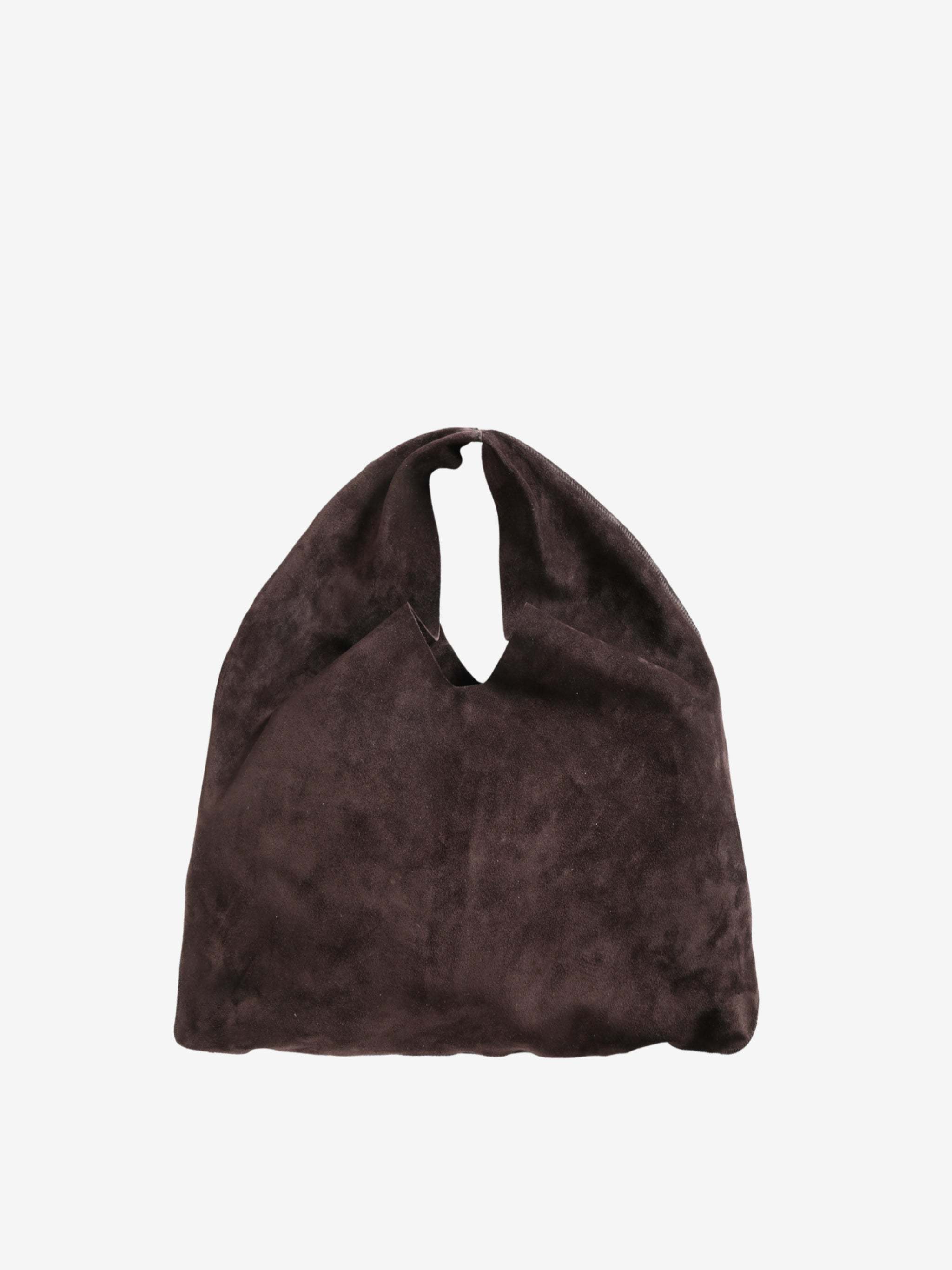 The Row Single Handle Tote Bag In Brown