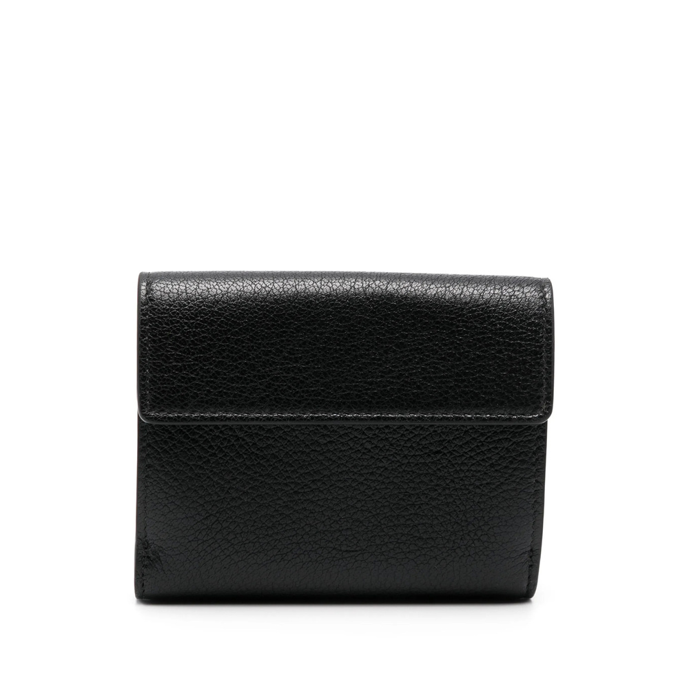 Chloé Leather Wallet In Black
