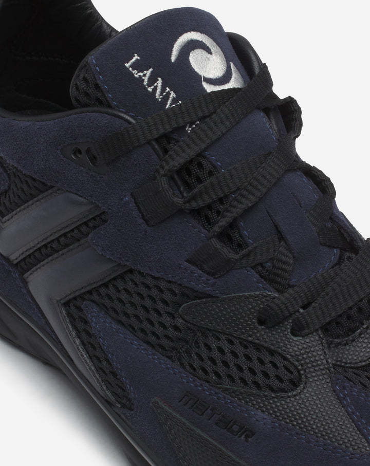 Lanvin Meteor Low-cut Casual Shoes In Black