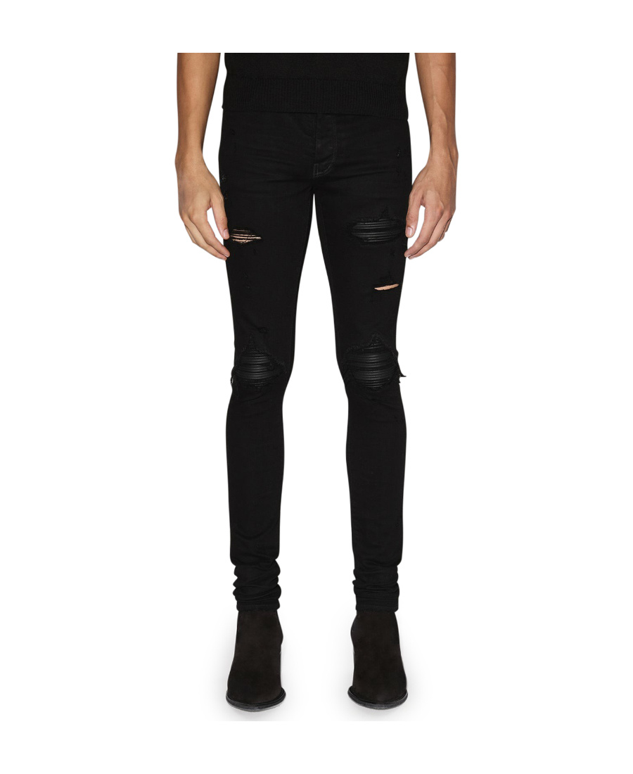 AMIRI LOW-RISE SKINNY JEANS
