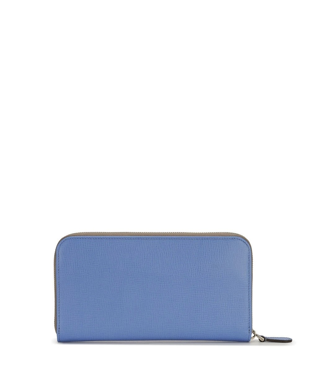 Bally Zipper Purse In Blue