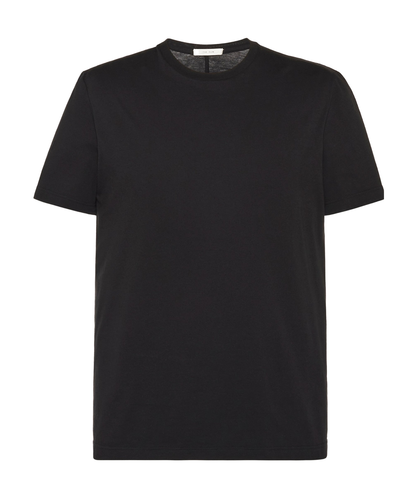 The Row Item O-neck Short-sleeved T-shirt In Black