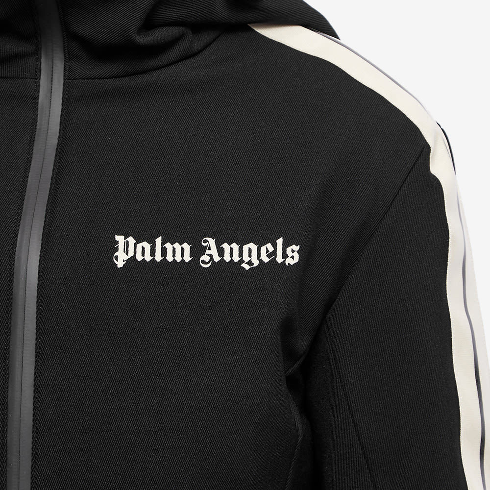 Shop Palm Angels Logo-print Ski Jacket In Black