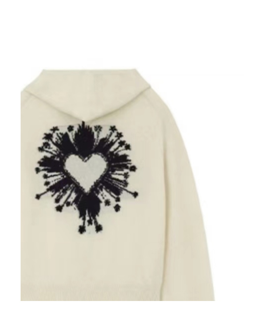 We11 Done Graphic-print Detail Hoodie In White