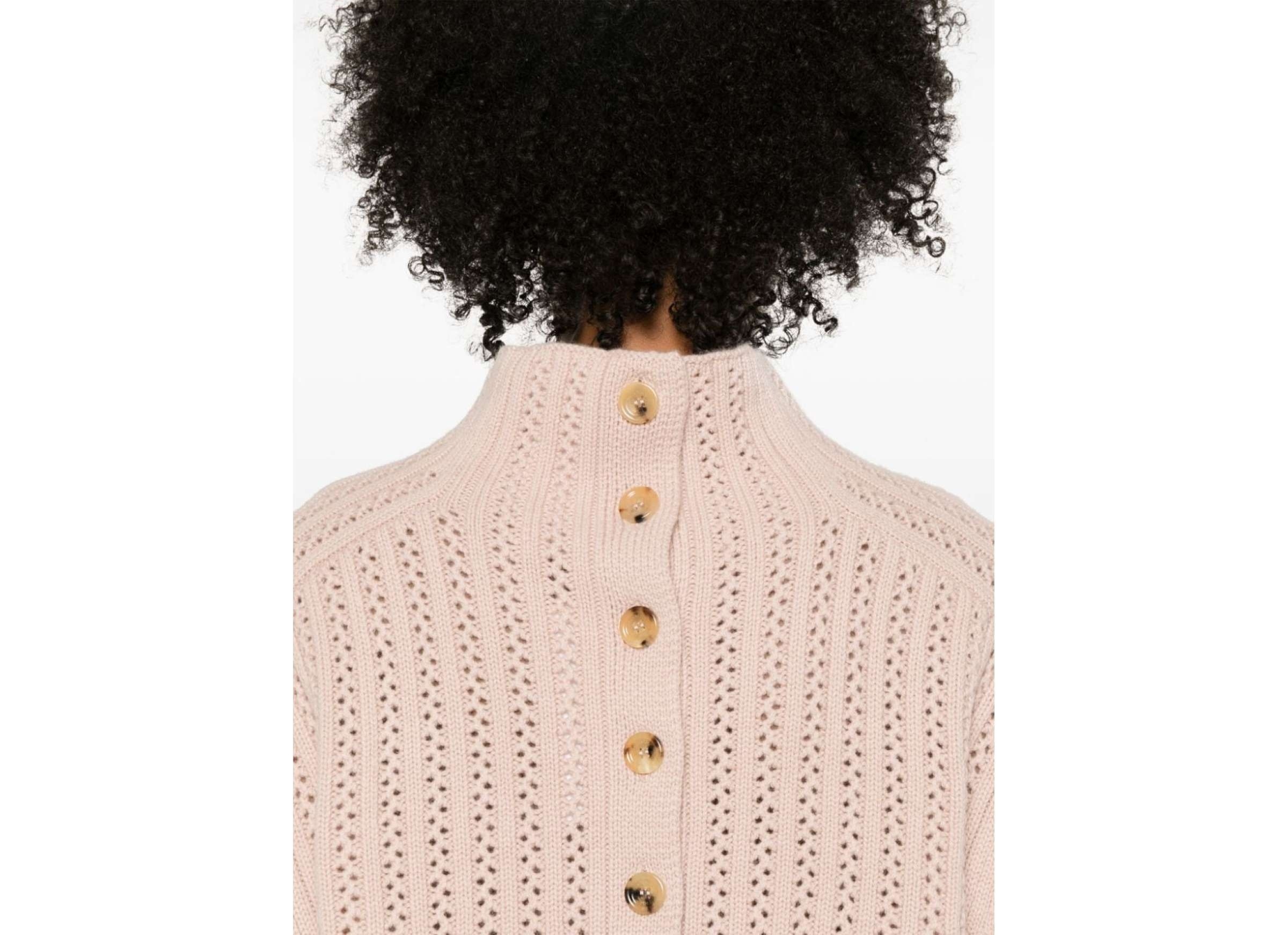 Max Mara Tricot-knit Cardigan In Pink