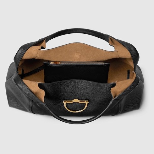 Gucci Softbit Maxi Shoulder Bag In Black